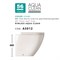 AS012 - Cover Asami приставной унитаз с системой смыва AquaClean AS012